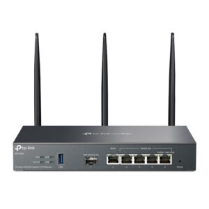 ROUTER VPN TP-LINK ER706W  GIGABIT OMADA AX3000 1P SFP Y 5P RJ45 OMADA MESH WIFI DOBLE BANDA