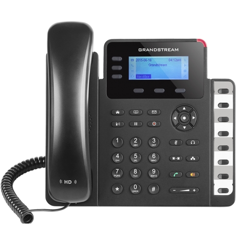 GRANDSTREAM GXP1630 Teléfono IP 3 cuentas, puerto Gigabit para Pequeñas y medianas empresas.