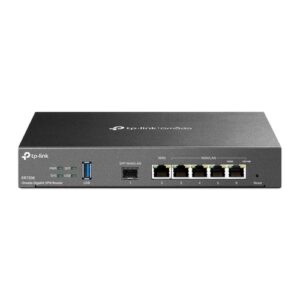 ROUTER VPN TP-LINK ER7206 (TL-ER7206) 4P WAN GIGA + 5P LAN GIGA  100 CONEXIONES VPN IPSEC 50 CONEXIONES OPENVPN  50 CONEXIONES L2TP  50 CONEXIONES VPN