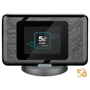D-Link DWR-2101 - Router MiFi 5G - Batería 5260mAh - Wifi 6 AX1800 - 1 x Gigabit - Hotspot - Pantalla táctil - SIM cualquier operadora