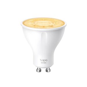 TP-Link Tapo L610 Bombilla Inteligente Wi-Fi Regulable GU10 350lm - Luz Calida 2700K - Control de Voz - Control Remoto - Ahorro de Energia