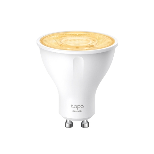 TP-Link Tapo L610 Bombilla Inteligente Wi-Fi Regulable GU10 350lm - Luz Calida 2700K - Control de Voz - Control Remoto - Ahorro de Energia