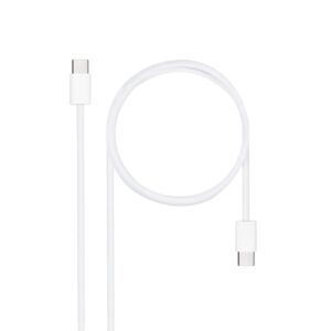 CABLE USB-C 2.0 60W 3A, USB-C/M-USB-C/M, 1 M