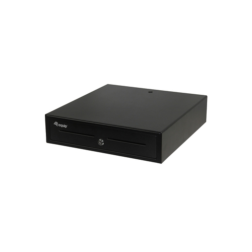 EQUIP TPV CAJON PORTAMONEDAS METAL 41X41 RJ11 NEGRO