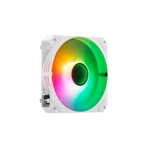 Abysm Gaming Arclight 2.0 ARGB White Pack de 3 Ventiladores 120mm con Iluminacion ARGB - Velocidad Max. 1500rpm - Conexion en Serie