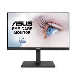 Monitor Asus VA229QSB 21.5"/ Full HD/ Multimedia/ Regulable en altura/ Negro