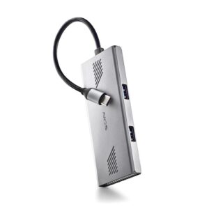 NGS - Hub USB WONDERDUO-C de 4 puertos (2 USB-C + 2 USB-A)