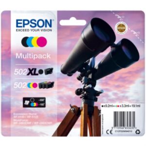 EPSON Multipack 4-colours 502 XL Black/Std. CMY