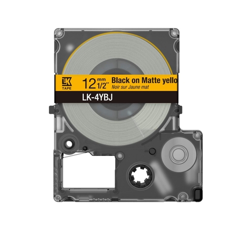 EPSON Cartucho de etiquetas Matte Tape Red/Black 24mm(8m) LK-6RBJ