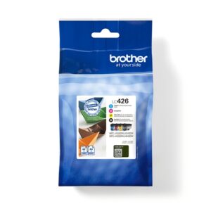 Brother LC426 Pack de 4 Cartuchos de Tinta Originales - LC426VAL