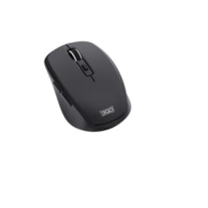 3Go MWBOLT - Ratón Bolt - Inalámbrico - Negro - 1600dpi