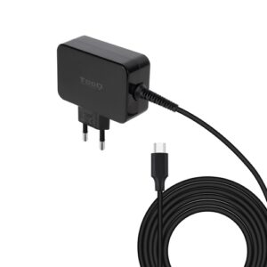 CARGADOR PORTµTIL GAN USB-C PD 65W, NEGRO