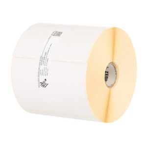 ETIQUETAS TERM. ZEBRA 102X152MM 1000D CAJA 12 ROLLOS (475 ETIQ. X ROLLO)