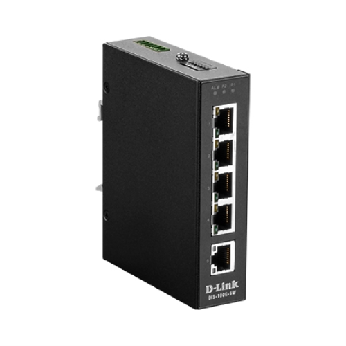 5 PORT UNMANAGED SWITCH IND NO POE