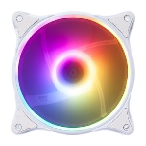 Hiditec Ventilador Gaming ARGB-N-18 WHITE 120 MM
