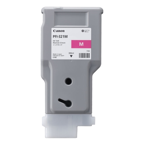 CANON Tinta gran formato Magenta para TM-255,TM-350,TM-355 PFI-321M 300ml