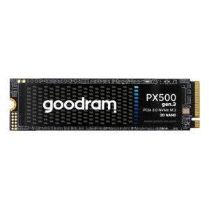 Goodram PX500 - 1TB - M.2 2280 - PCIe Gen3 x4 NVMe - 2050 MB/s lectura - 1650 MB/s escritura - TBW 660TB