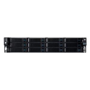 Unyka Rack - Caja 2U - 12 x Hot Swap 3.5"/2.5" - 4 ventiladores - USB 2.0 - 3 x MiniSAS - Admite fuetne 2U redundante - 685x480x88