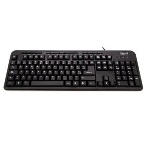 iggual Teclado multimedia CK-BASIC-120T negro
