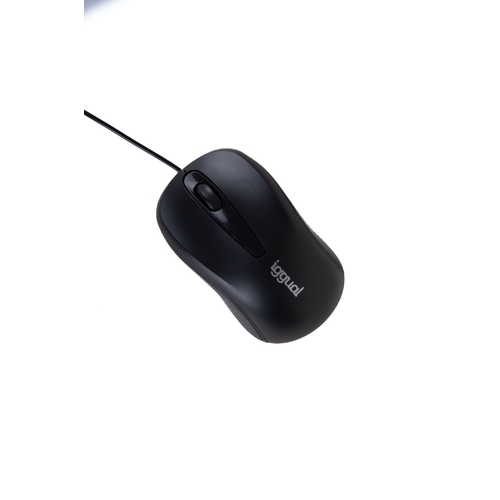 iggual Ratón óptico COM-BASIC2-800DPI negro