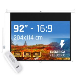 iggual Pantalla eléctrica 16:9 92 203x114 cm