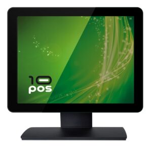 Pantalla 10POS TFT Táctil Flat Capacitiva 15 USB Negro - VGA & HDMI - VESA 75 & 100