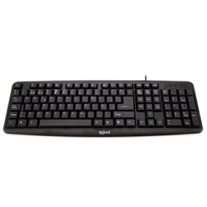 iggual Teclado estándar CK-BASIC-105T negro