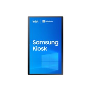 Samsung KM24C-C Diseño de quiosco 61 cm (24") LED 250 cd / m² Full HD Blanco Pantalla táctil Procesador incorporado Windows 10 IoT Enterprise 16/7