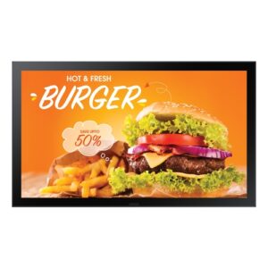 Samsung LH24OHBEBGBXEN pantalla de señalización Pantalla plana para señalización digital 61 cm (24") IPS Wifi 1500 cd / m² Full HD Negro Tizen 6.5