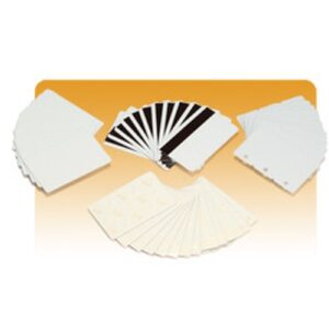 ZEBRA TARJETA PVC 30MIL 500 BLANCO