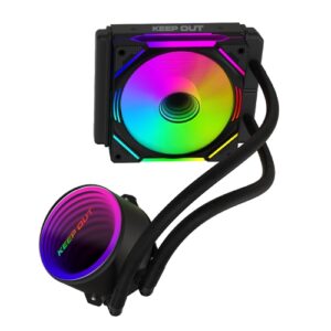 Keep Out KIT RL XWC-120 BLACK ARGB 120MM