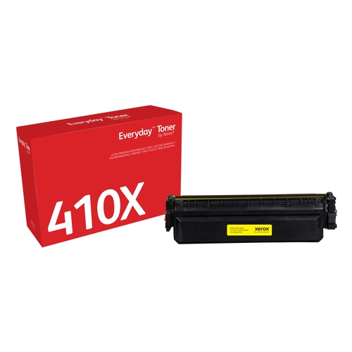 XEROX Everyday Toner para HP 410X Color LaserJet Pro M452. MFP M377(CF412X CRG046HY) Amarillo