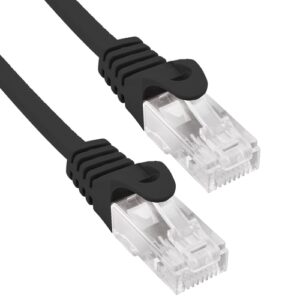 Cable de red UTP Phasak Cat. 6 CU negro 5 m