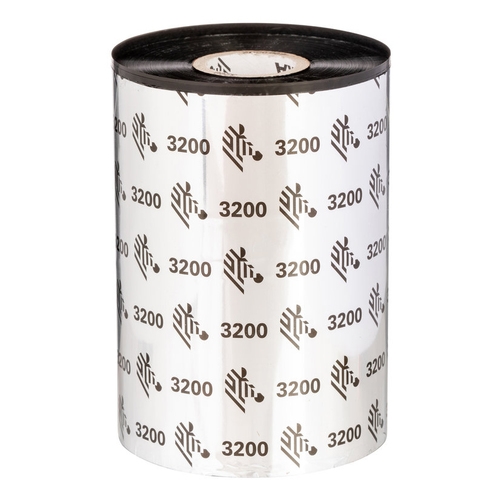 ZEBRA 3200 RIBBON WAX/RESIN 83MMX300M (CAJA 6 ROLLOS) CERA/RESINA