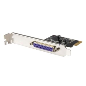Startech.com PEX1P2 - 1 puerto paralelo - PCIe - DB25 - SPP/ECP - Formato completo / low profile - Chapa perfil bajo incluída