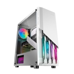 MARS GAMING Semitorre MC-X2 ATX METAL FRONT WHITE