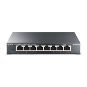 SWITCH GESTIONABLE REVERSE POE TP-LINK RP108GE 7ENTRADAS POE Y 1SALIDA POE GIGABIT 1PUERTO DE SALIDA
