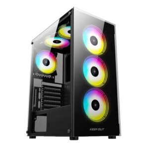 Keep Out Caja ATX XC-210 Glass Black USB3.0