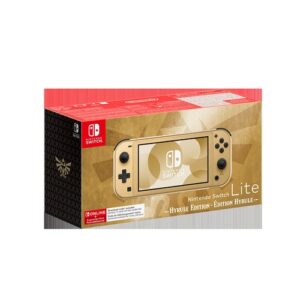 Consola nintendo switch lite edicion hyrule + 12 meses online
