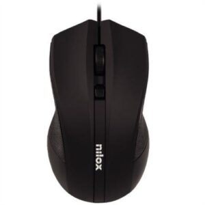 Nilox Ratón MOUSB1002 1600 dpi USB