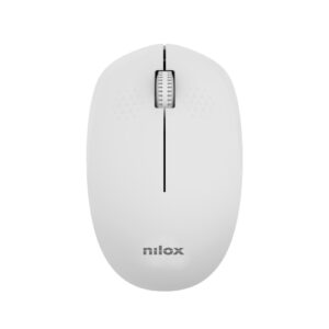 Nilox Ratón Wireless, 1000 DPI, 3 botones, Gris