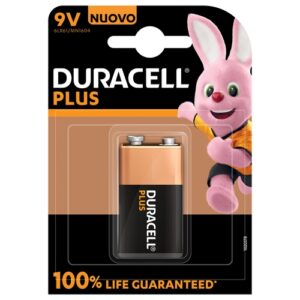 Duracell MN1604B1 Pila Alcalina 9V 6LP3146 Plus Power (1 unidad)