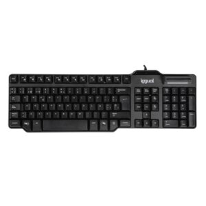 iggual Teclado con lector DNI CK-ID-DNI SMARTcard