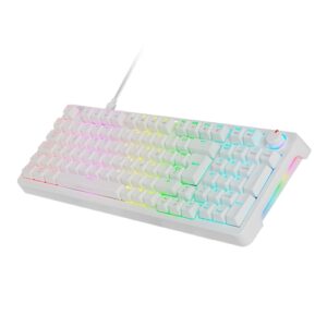 Mars Gaming Tecl. MKPROWYES SilentSwitch RGB White