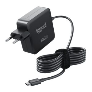 iggual Cargador portátil y móvil tipo C PD 100W