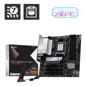 MSI Placa Base PRO B850M-P WIFI AM5