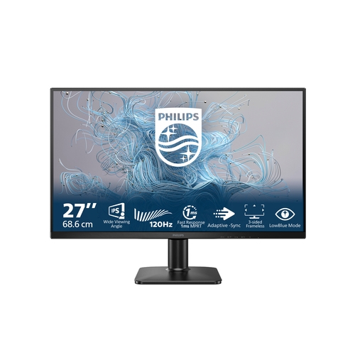 Monitor Philips 27E2N1110 27"/ Full HD/ Negro / VGA x 1, HDMI 1.4 x 1 / IPS technology/ VESA 100