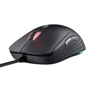 MOUSE TRUST GAMING RGB GXT 925 REDEXII 25125 USB ILUMINACION RGB 10000DPI 6 BOTONES PROGRAMABLES*