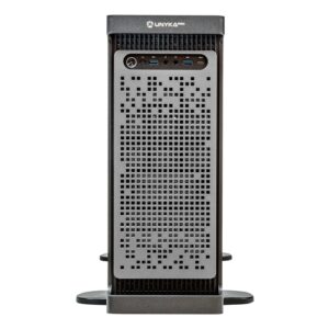 Unykach WS-SR630 Workstation & IDC Rack Caja 4U ATX - TamaÃ±os de Disco Soportados 3.5", 2.5" - Filtro Antipolvo - USB-A 3.0, USB-C - 4 Ventiladores Incluidos - Color Negro/Plata