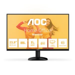 AOC 24B35HM2 MONITOR 24" HDMI VGA VA FHD 100HZ 1MS VESA 100x100 NEGRO